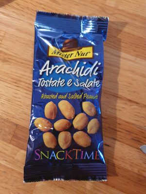 Timm Mister Nut SNACKTIME ARACHIDI TOSTATE E SALAT