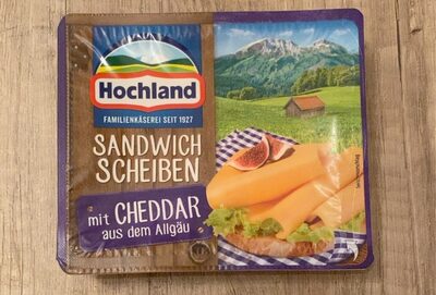 Sandwich Scheiben Cheddar