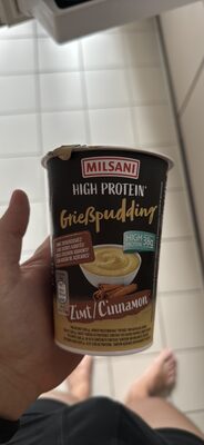 Grießpudding High-Protein - Zimt