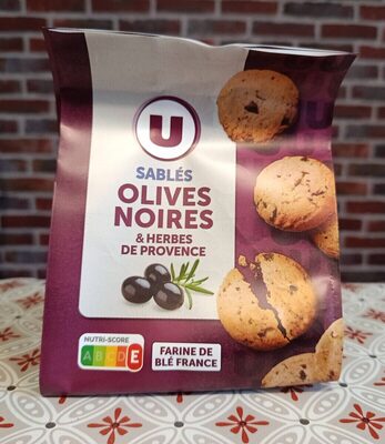 Sablés Olives Noires & Herbes de Provence