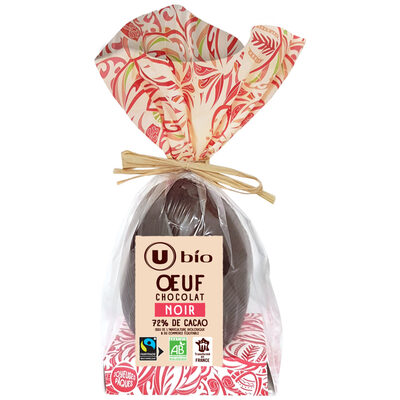 Oeuf chocolat noir 72% Max Havelaar - 120g
