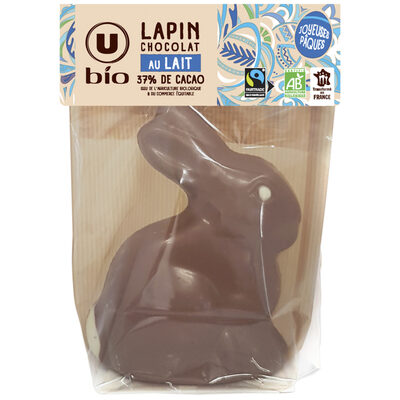 Lapin chocolat lait 37% cacao Max Havelaar - 70g