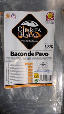Bacon de pavo