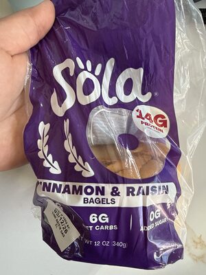 Cinnamon & Raisin Bagels