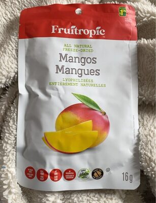 Mangue lyophilisées