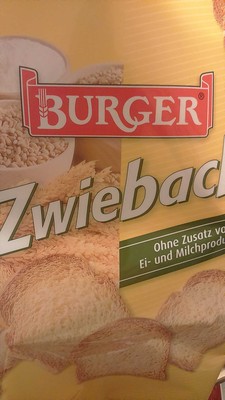 Zwieback von Burger