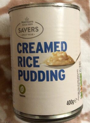 Creamed Rice Pudding