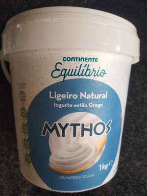 Ligeiro Natural Iogurte estilo Grego Mythos