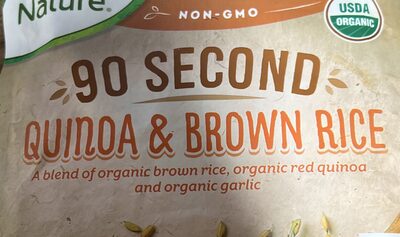 Quinoa and brown rice