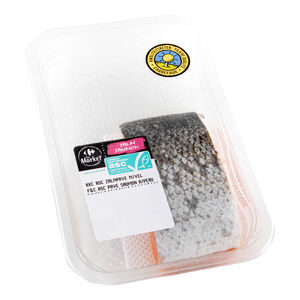 Filière Qualité Carrefour Pavé Saumon avec Peau sans Arêtes