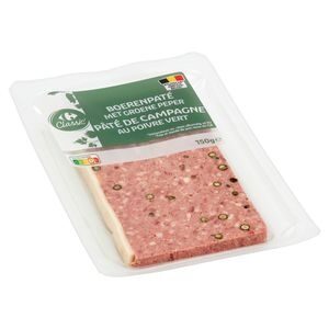 Carrefour Classic' Pâté de Campagne au Poivre Vert