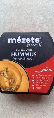 Red Hot Chili HUMMUS Velvety Smooth