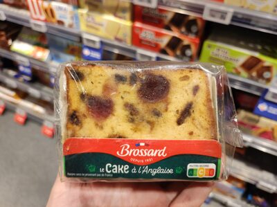 Brossard le cake à l'anglaise