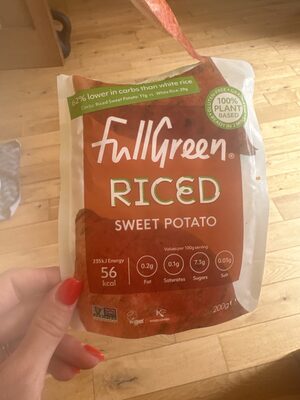 Riced Sweet Potato