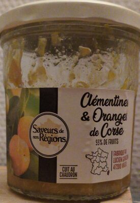 Préparation de fruits clémentines et oranges de Corse