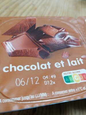 Danette Chocolat et Lait