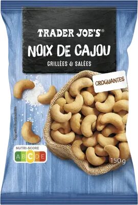 Noix de cajou grillées à sec