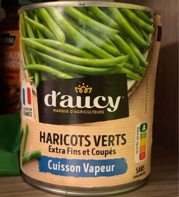 Haricots verts cuisson vapeur