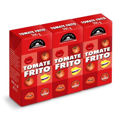Tomate frito pack 3 unidades