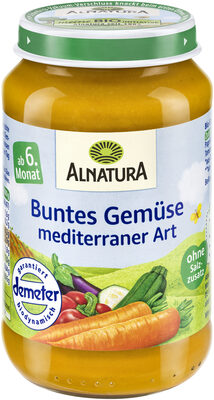Buntes Gemüse mediterran