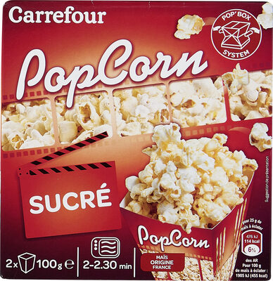 Popcorn sucré