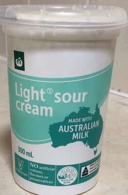 Light sour cream