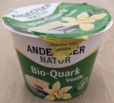 Bio Fromage frais Andechser, Vanille