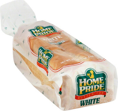 White sliced bread