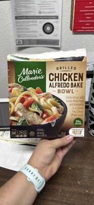 Grilled Chicken Alfredo Bake Bowl