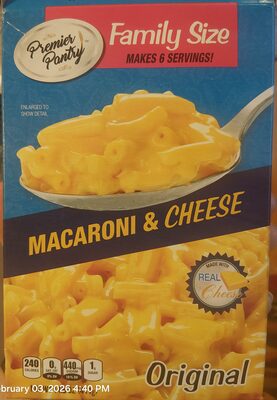 Family Size Macaroni & Cheese