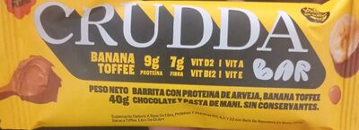 CRUDDA BAR banana toffee