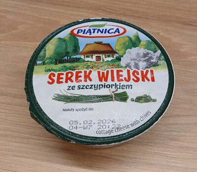 Serek Wiejski że szczypiorkiem