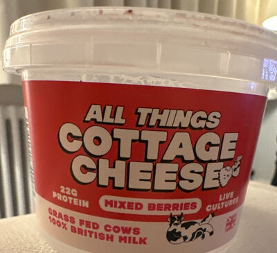 Cottage Cheese Mixed Berries