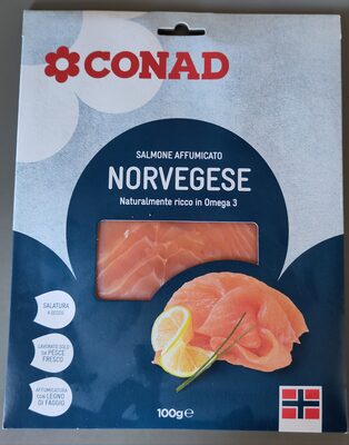 Salmone affumicato norvegese