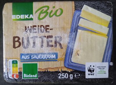 WEIDE-BUTTER aus Sauerrahm