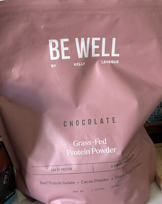 Be Well Chocolate Grass-Fed Protein Powder