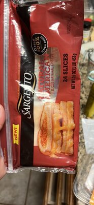 Natural American Sliced Natural Cheese