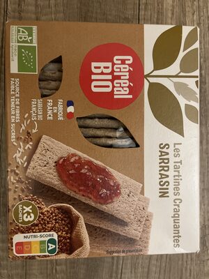 Tartines craquantes sarrasin