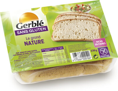 Le Grand Nature Gerblé sans gluten
