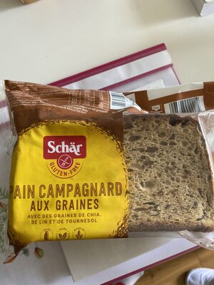 Pain campagnard aux graines