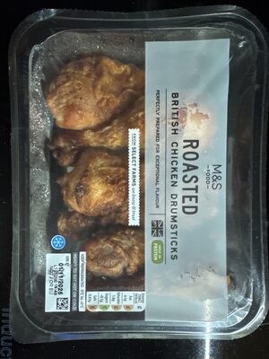 7777 M&S -FOOD- ROASTED BRITISH CHICKEN DRUMSTICKS