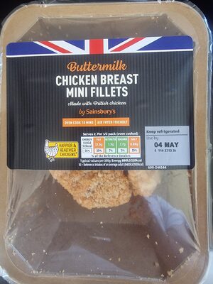 Buttermilk Chicken Breast Mini Fillets