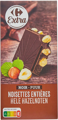 Noir noisettes entieres