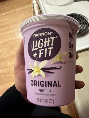 Original vanilla yogurt