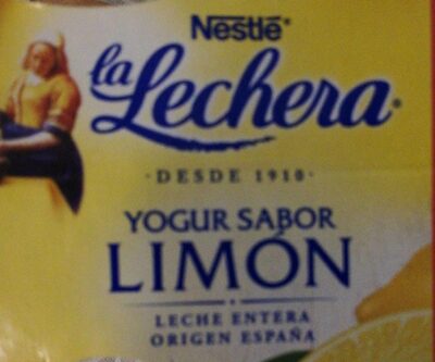 La Lechera yogur sabor limón