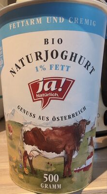 Bio Naturjoghurt 1% Fett