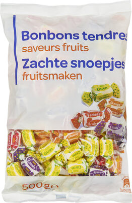 Bonbons tendres Saveurs fruits