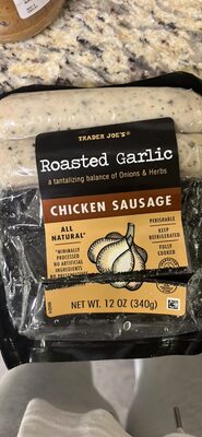 Roasted Garlic Chicken Sausage