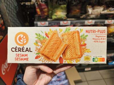 Céréal Biscuits Sésame