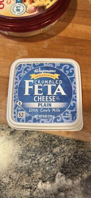 Crumbled Feta Cheese Plain